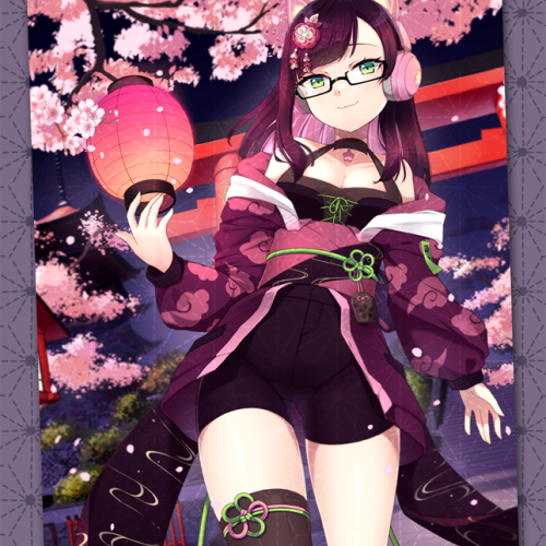 Sakura Shrine A4 Print