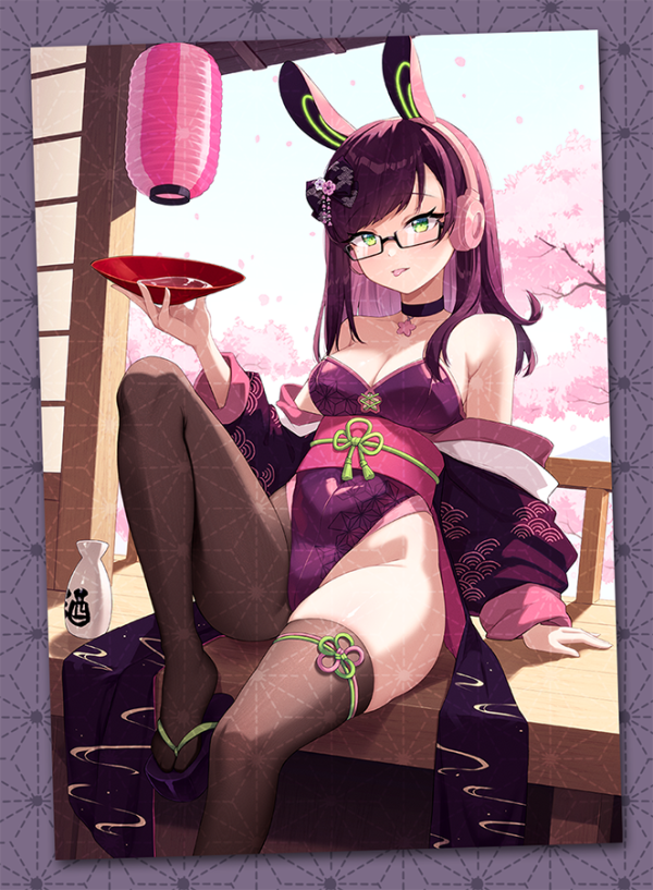 Bunny Runeko Art Print