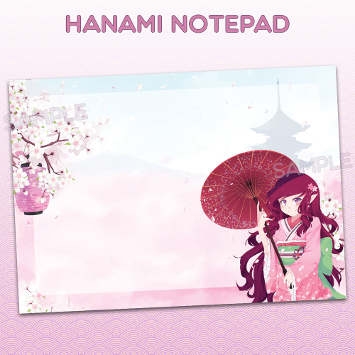 Hanami A5 Notepad