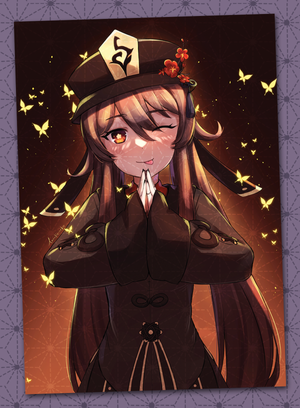 HuTao A6 Print