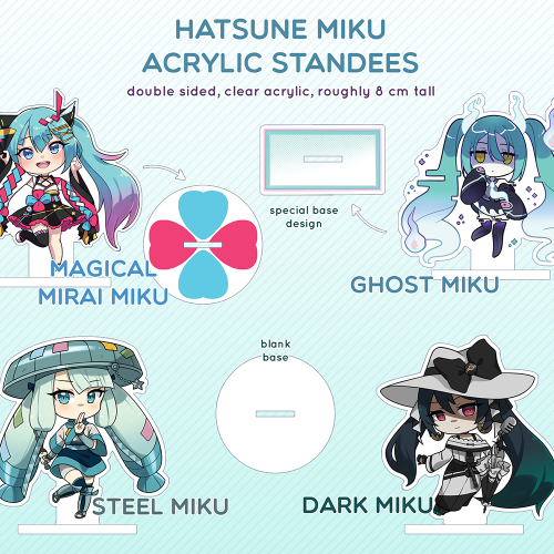 Hatsune Miku Chibi Acrylic Standees