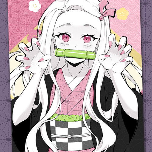 Nezuko Fine Art Print