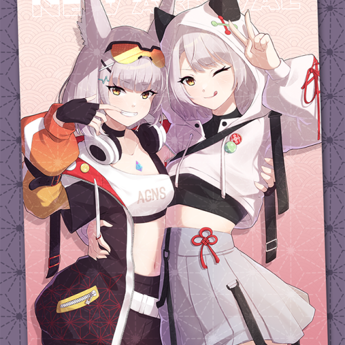 NiaMio Nia+Mio Art Print