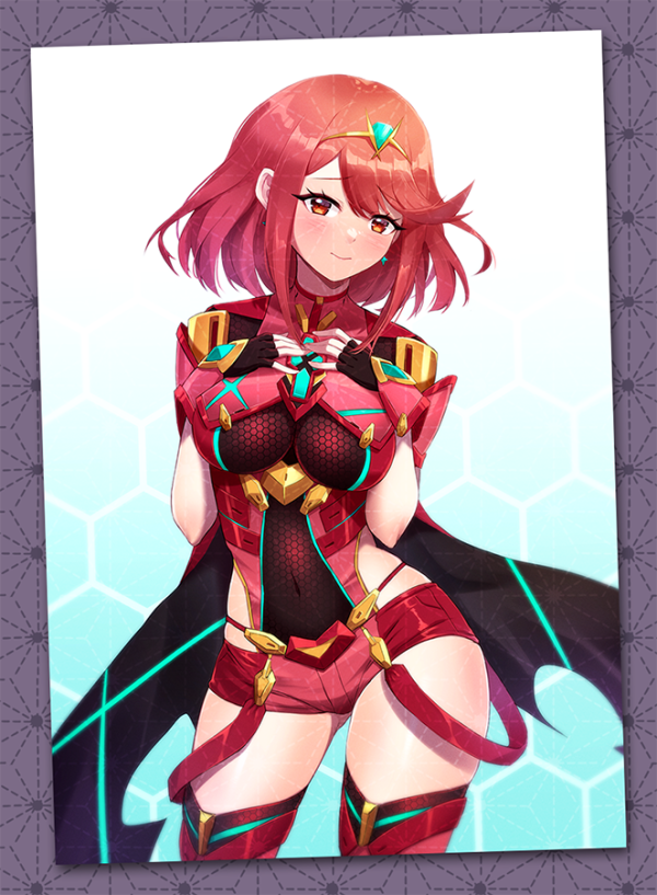 Pyra Art Print