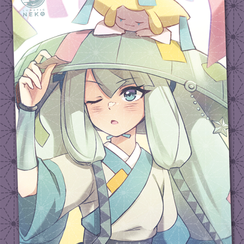 Steel Miku Art Print