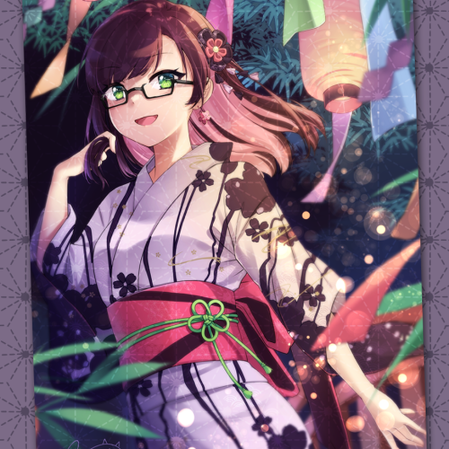 Tanabata Runeko Art Print