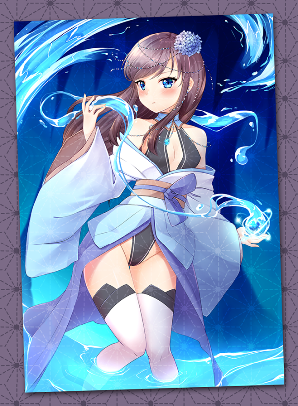 Waterbender Art Print