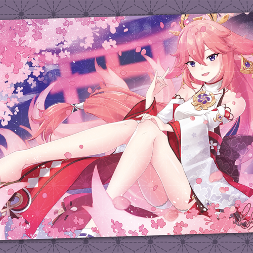 Yae Miko Art Print